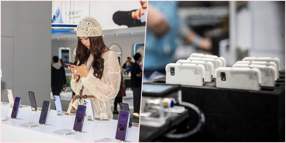 東莞長安鎮智能手機產業