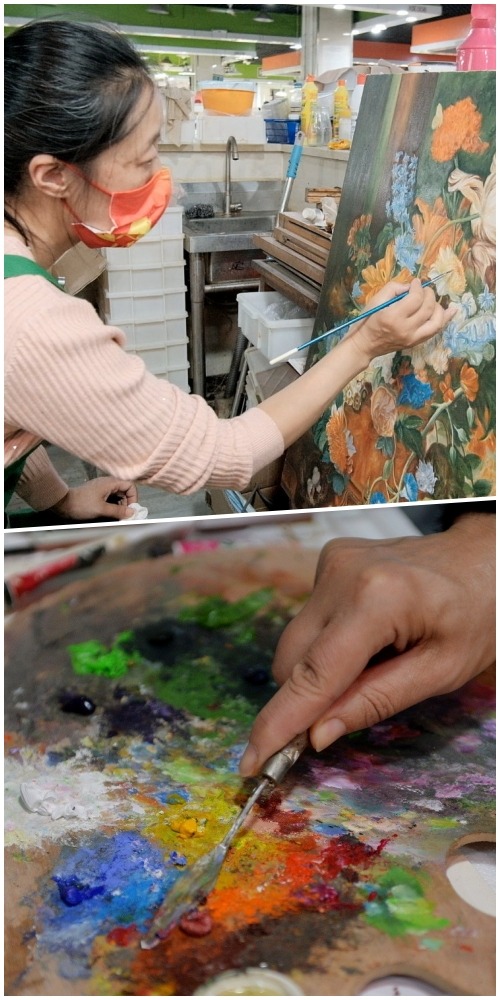 街市女画家-赵卫红