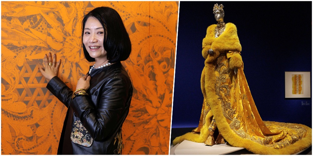 中國高級訂製設計師郭培、《黃皇后》作品