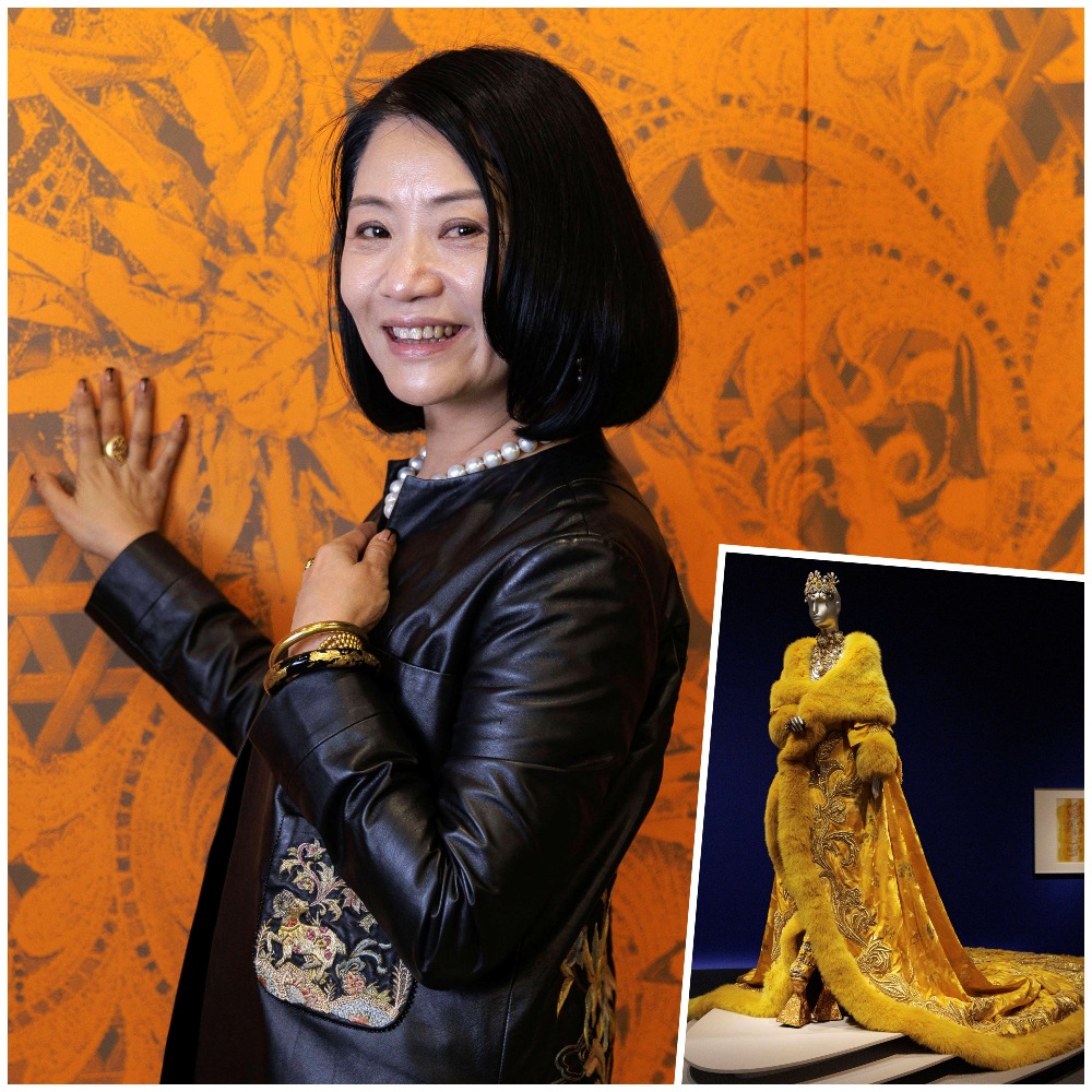 中國高級訂製設計師郭培、《黃皇后》作品