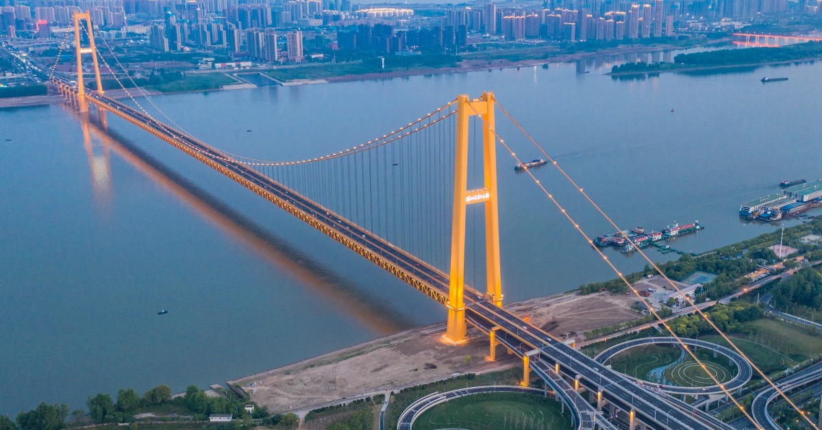 當代中國-超級工程-楊泗港長江大橋