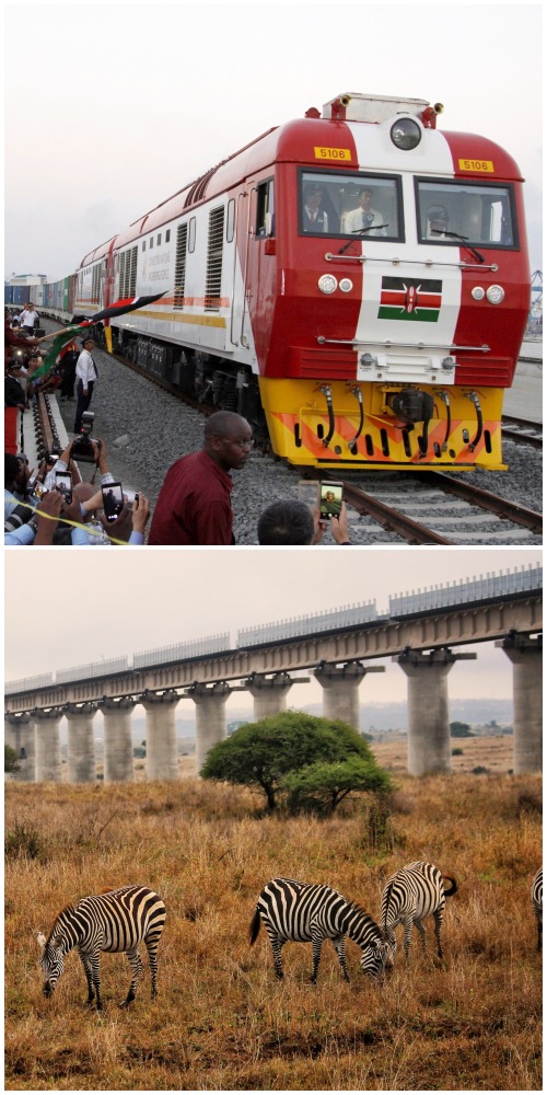 蒙内铁路-肯尼亚-蒙巴萨-内罗毕