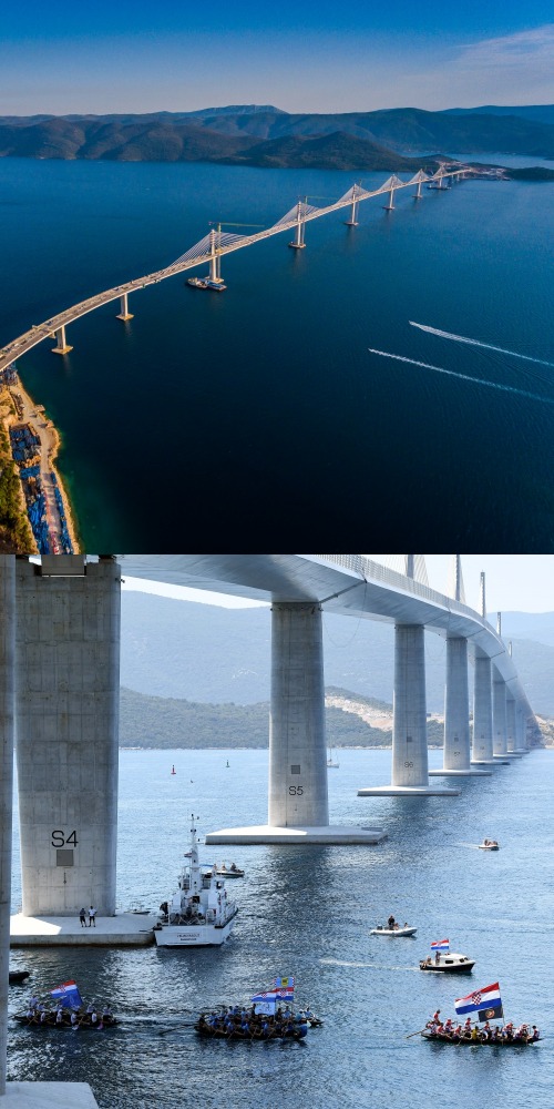 克羅地亞跨海大橋-佩列沙茨大橋