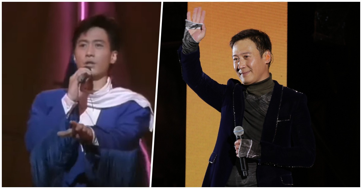 黎明，新秀歌唱比賽(左)