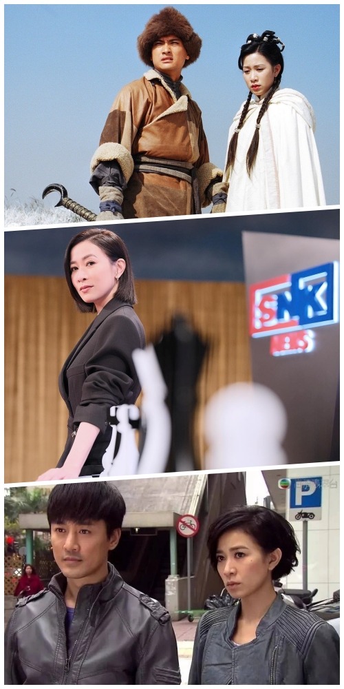 《雪山飛狐》、《使徒行者》、《新聞女王》 