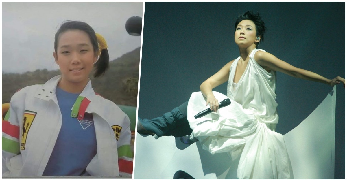 商台DJ时期的林忆莲、歌手时期的林忆莲