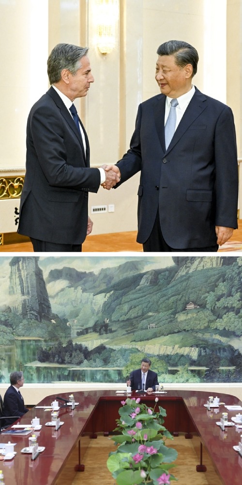 中美關係 布林肯訪華