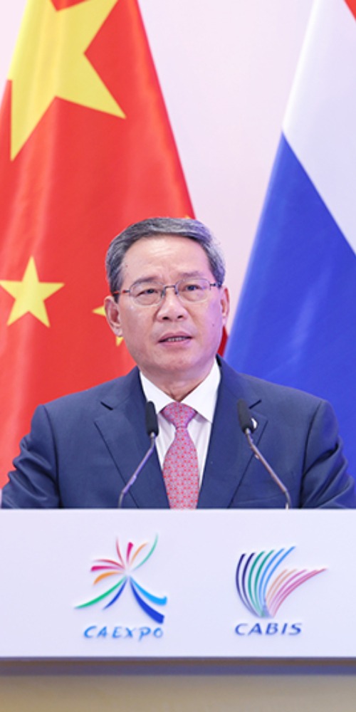 中国东盟；李强