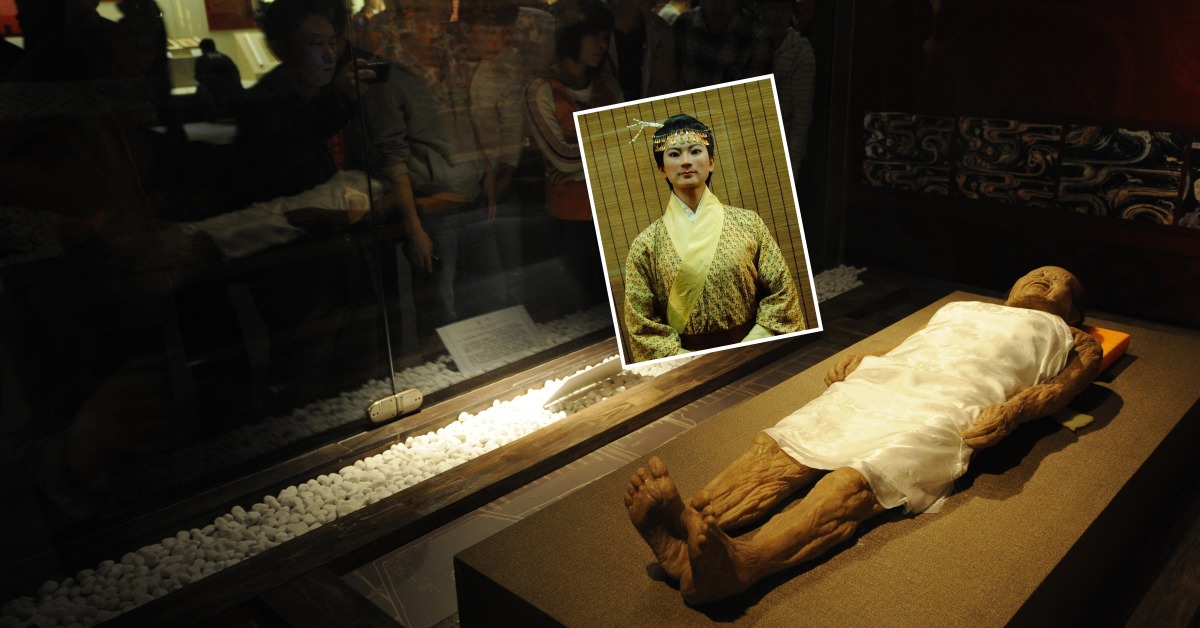 當代中國-改革開放-改革開放前漢墓出土舉世聞名的馬王堆不腐女屍