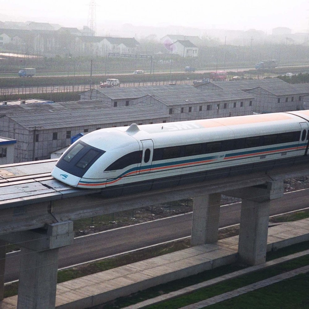 中國首條磁浮列車線當年今日上海通車 科學探索 中國科技 當代中國