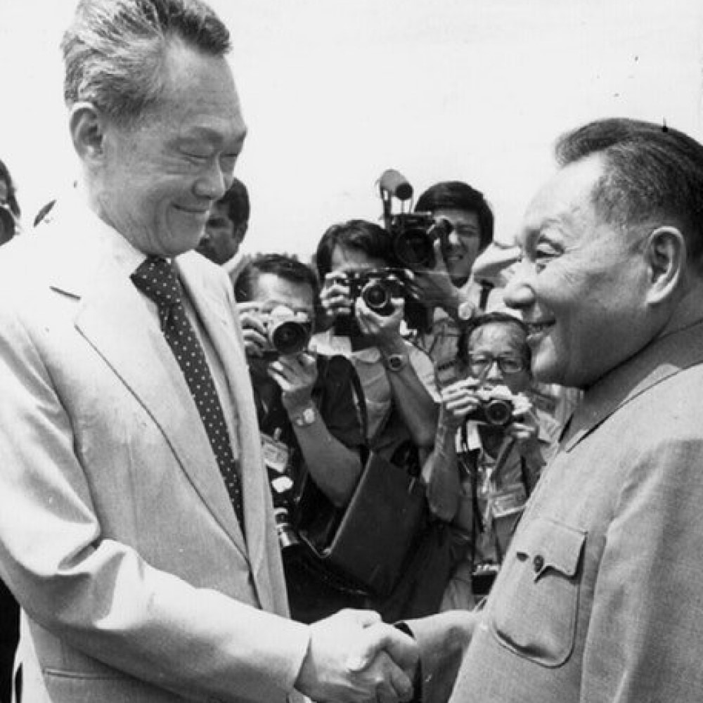 當代中國-改革開放-李光耀與5代國家領導人結緣洞察力強預示中國崛起