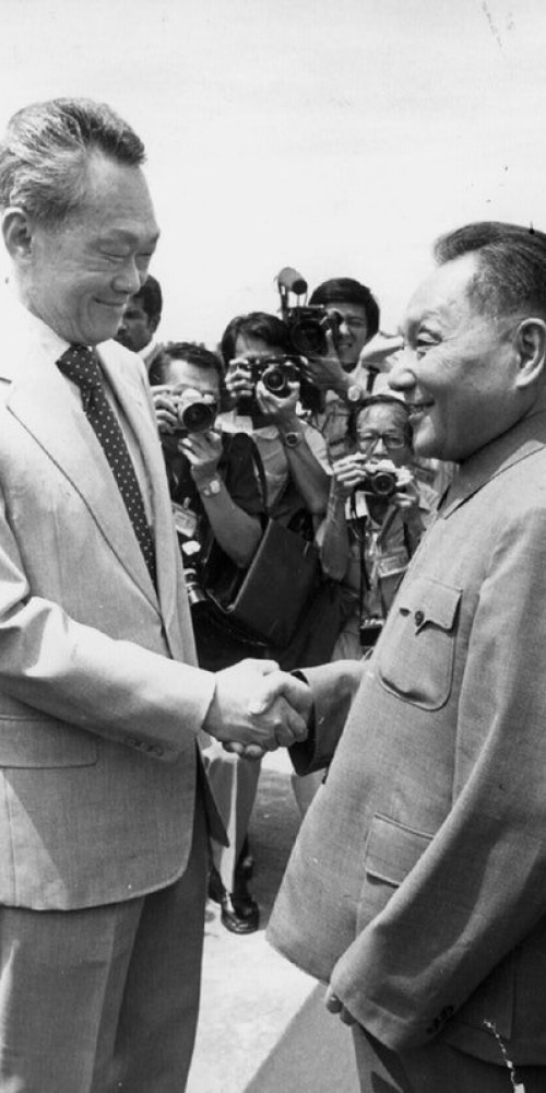 當代中國-改革開放-李光耀與5代國家領導人結緣洞察力強預示中國崛起