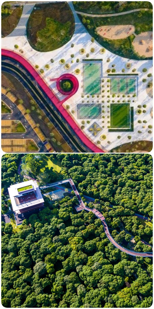 深圳有两个大型的空中公园，都设有超长的架空廊桥环绕树林湖泊，分别是深圳光明和福田虹侨公园和在天空下看美不胜收。现在就盘点一下深圳两大适合一家大小出游的“空中公园”。