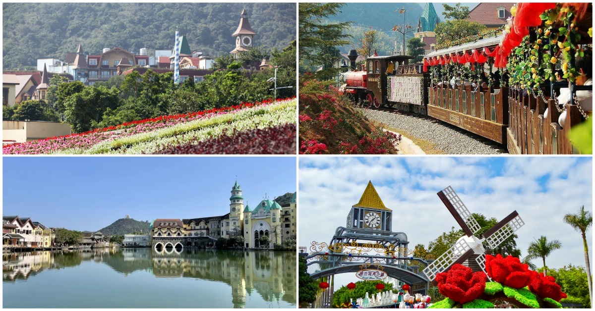 深圳歐陸風情小鎮-華匯文創小鎮；海菲德小鎮、文谷莊園、茶溪茵特拉根小鎮；荷蘭花卉小鎮