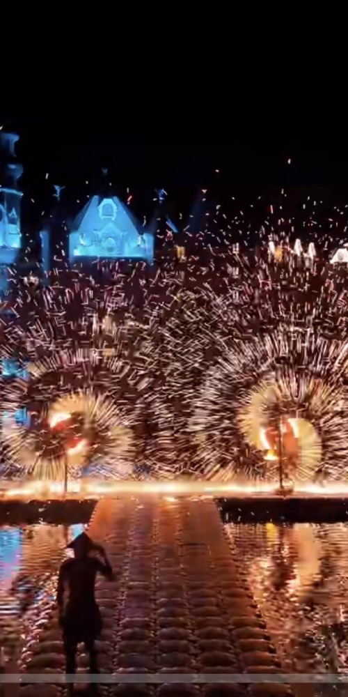 2024深圳四大打铁花热点