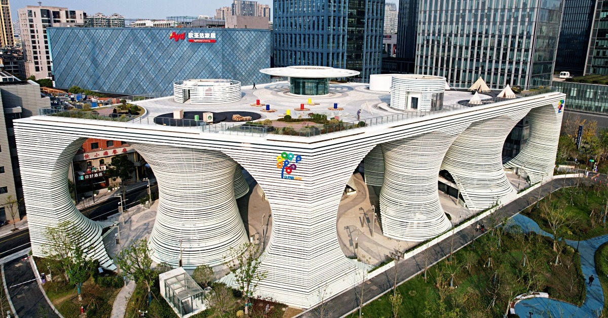 智能泊車-杭州蜻蜓公園-未來停車樓