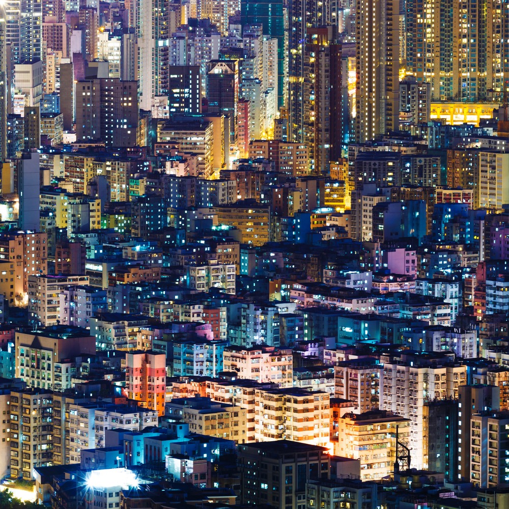 香港夜景冠絕全球來自高密度建築和人口 中國文化 圖說中國 文化精華 當代中國