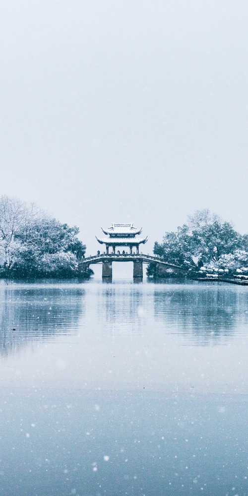 冬季旅遊杭州西湖三絕