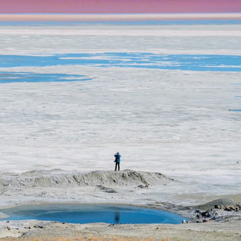 西藏扎布耶茶卡盐湖