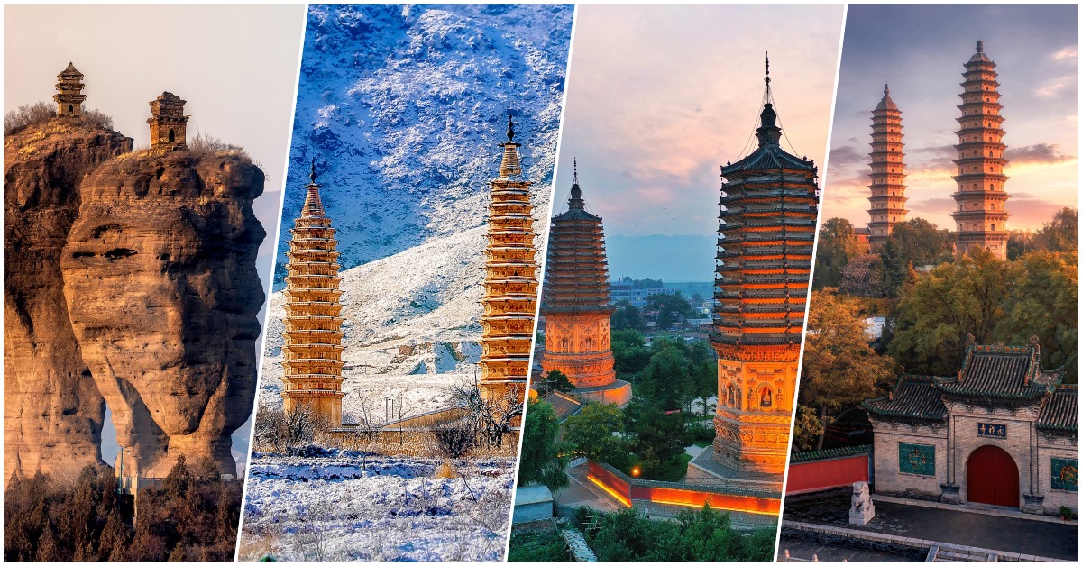 中國古代雙塔建築