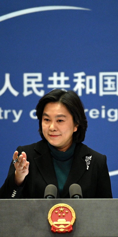 當代中國-烏克蘭局勢-華春瑩回應