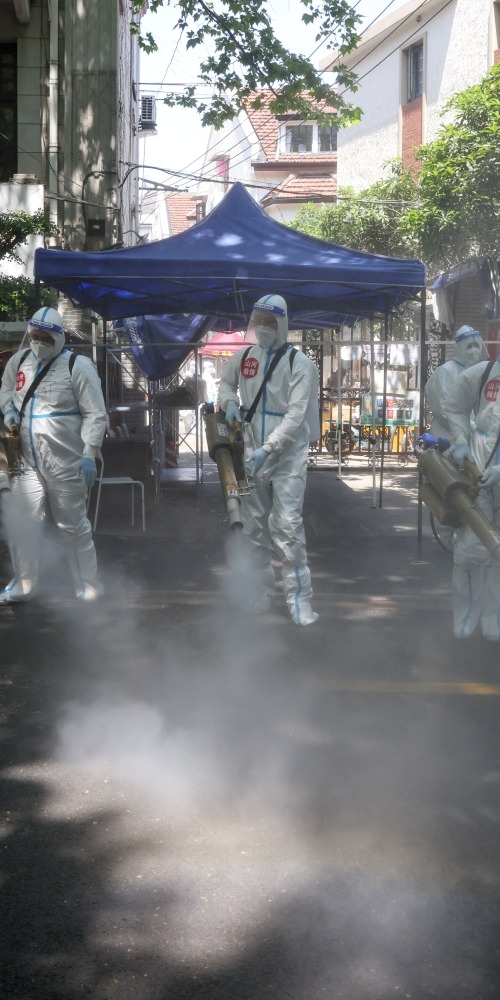 當代中國-社會民生-上海有效遏制社區擴散