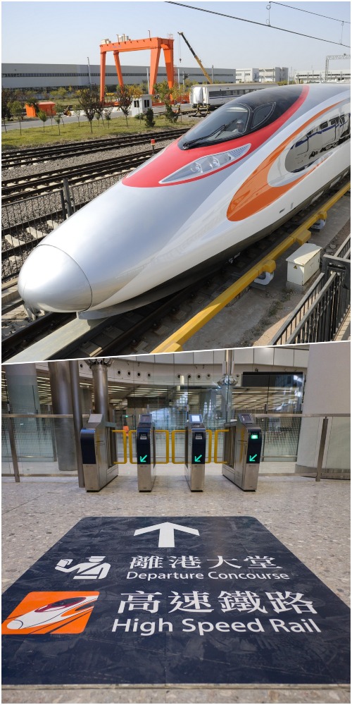 廣深港高鐵復運；北上；廣州交通