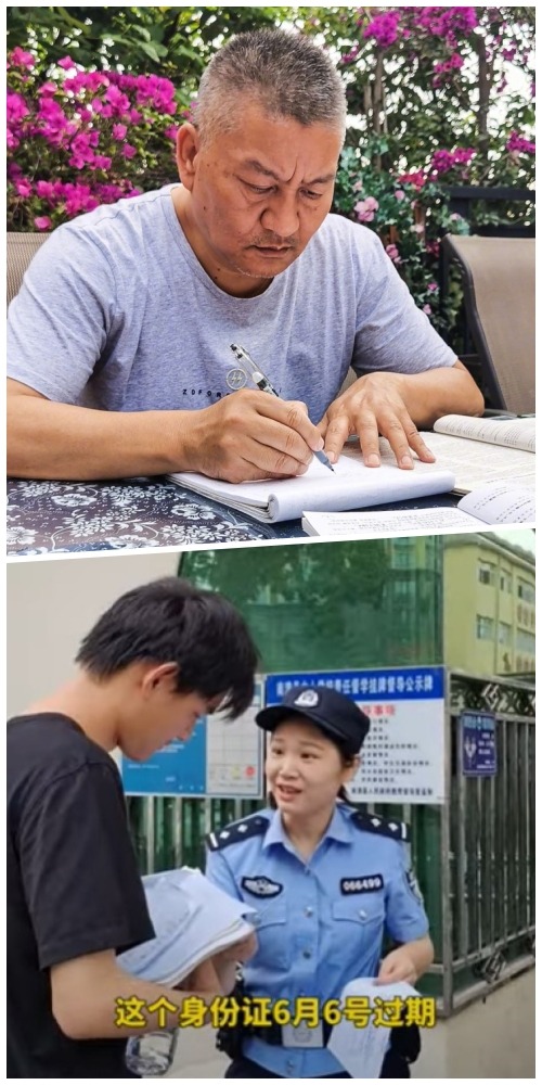 內地高考2023，梁實(左)