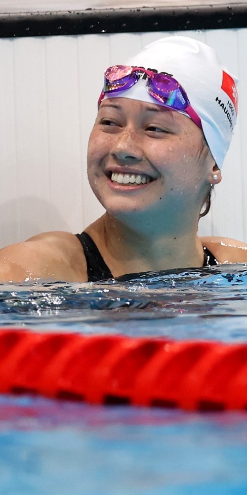 東京奧運何詩蓓參加游泳比賽