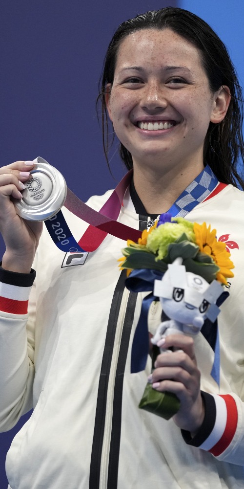 當代中國-體育運動-【東京奧運圖輯】港隊創歷史何詩蓓自由泳包攬2銀張家朗劍擊奪金