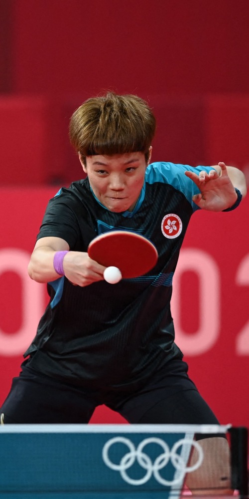 當代中國-體育運動-乒乓女團闖奧運4強港產小將為香港創歷史