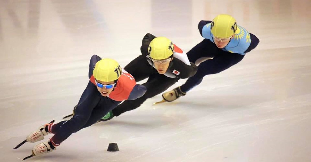 當代中國-體育運動-北京冬奧｜港隊短道速滑朱定文克服傷患圓夢闖奧運