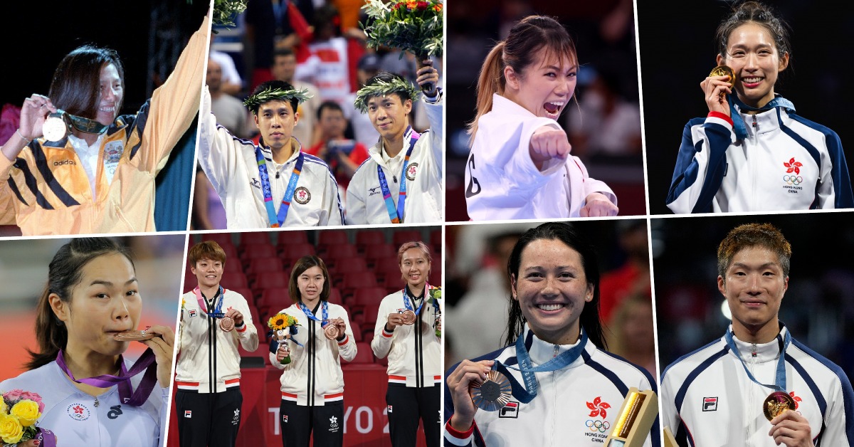 历来香港有11位运动员曾踏上奥运颁奖台