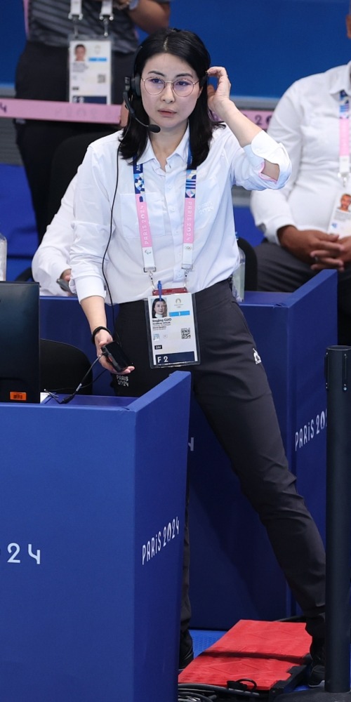 巴黎奥运郭晶晶任跳水比赛裁判长