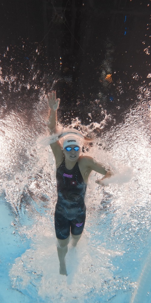 巴黎奧運100米自由式決賽何詩蓓奪得一面銅牌