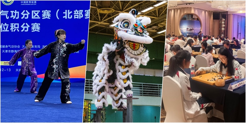 第15屆全運會群眾項目氣功、舞龍、圍棋