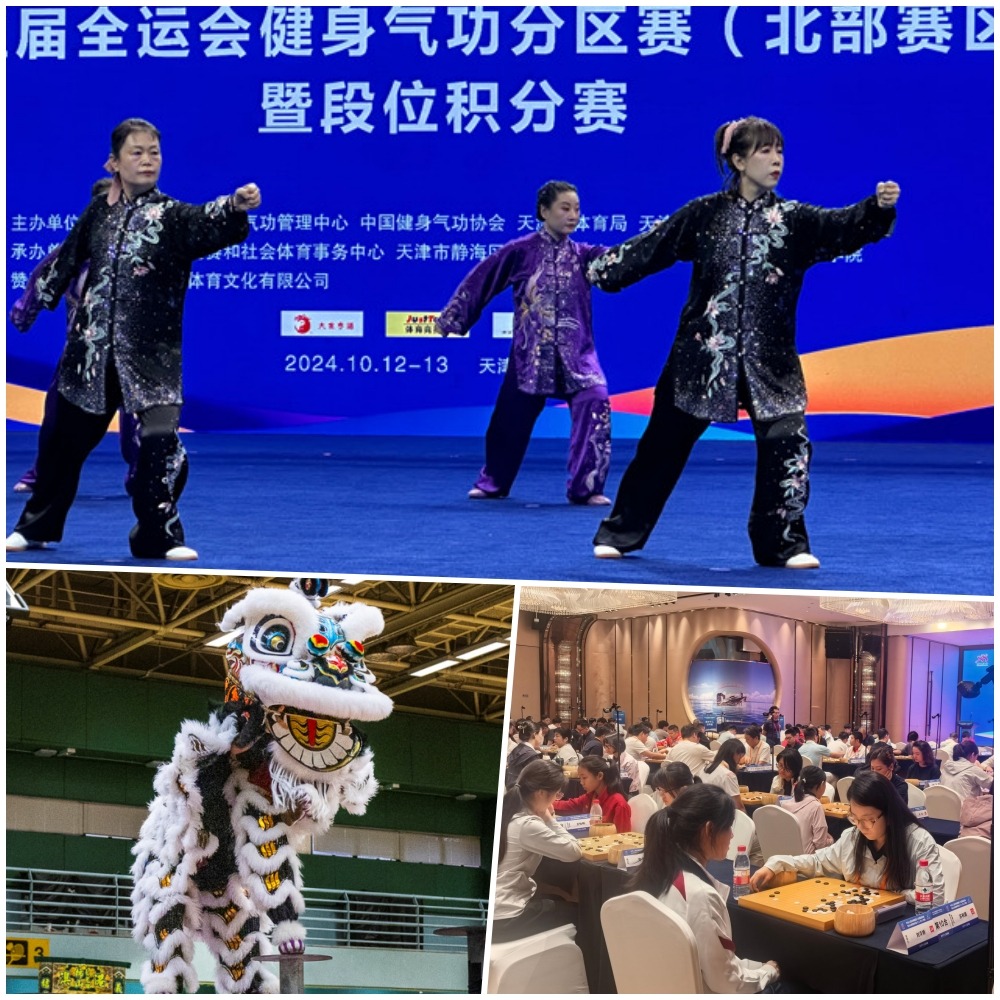 第15屆全運會群眾項目氣功、舞龍、圍棋