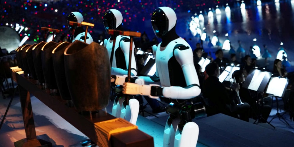 全运会开幕式机械人