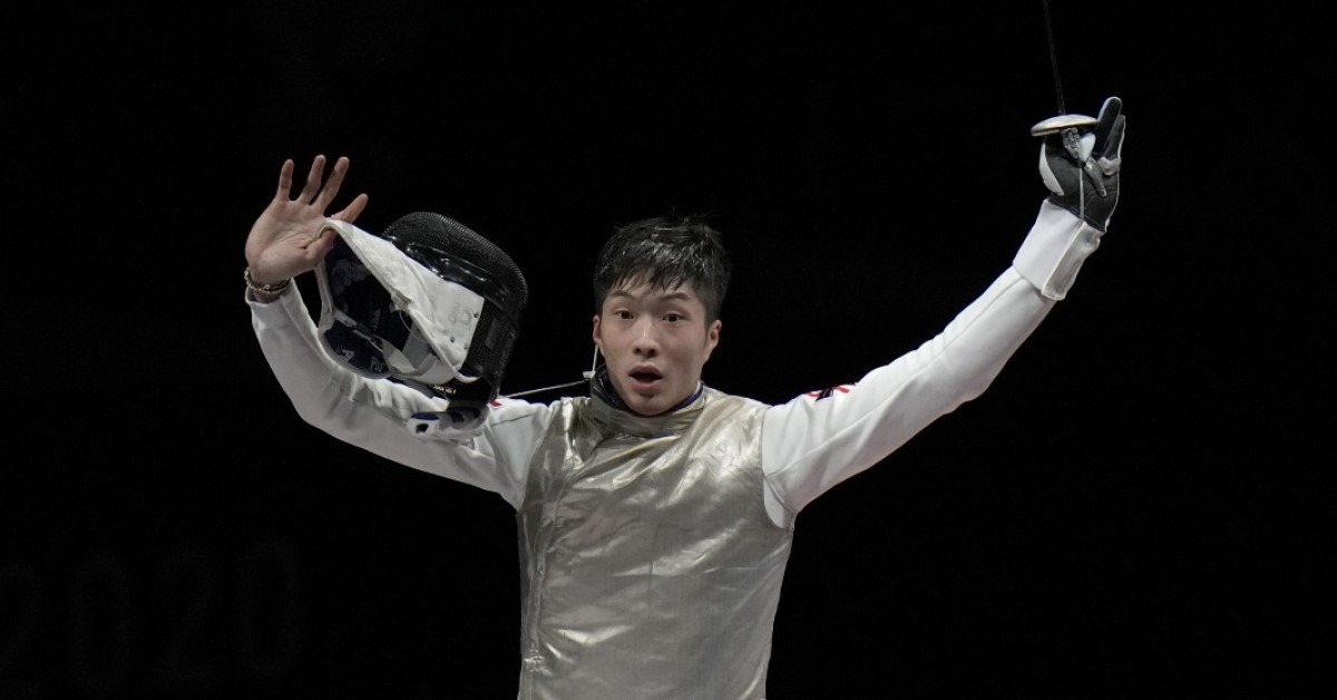 当代中国-运动健儿-19岁夺亚洲花剑冠军张家朗由“少年剑神”到奥运金牌得主