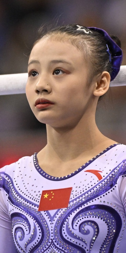 中國女子體操隊主將邱祺緣