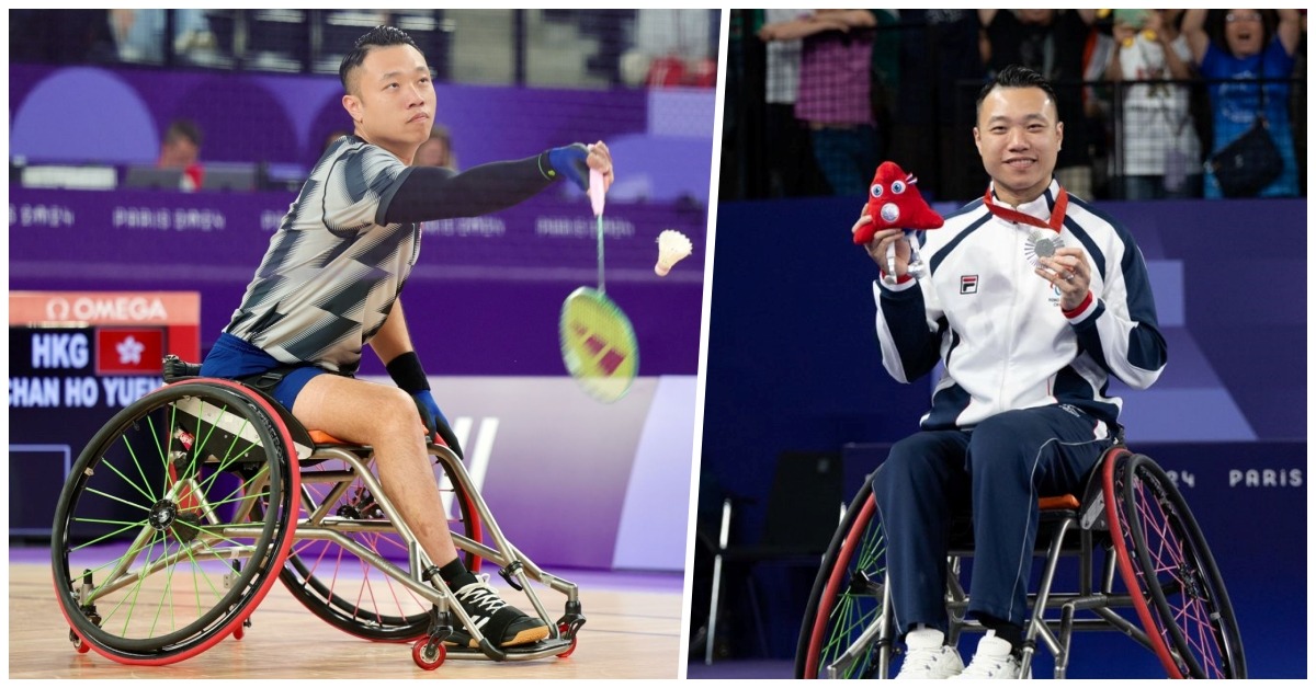 巴黎殘奧WH2級單打亞軍陳浩源