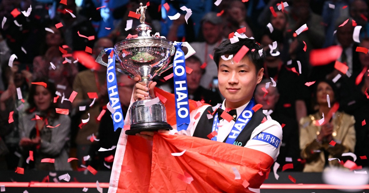 桌球世界冠軍趙心童