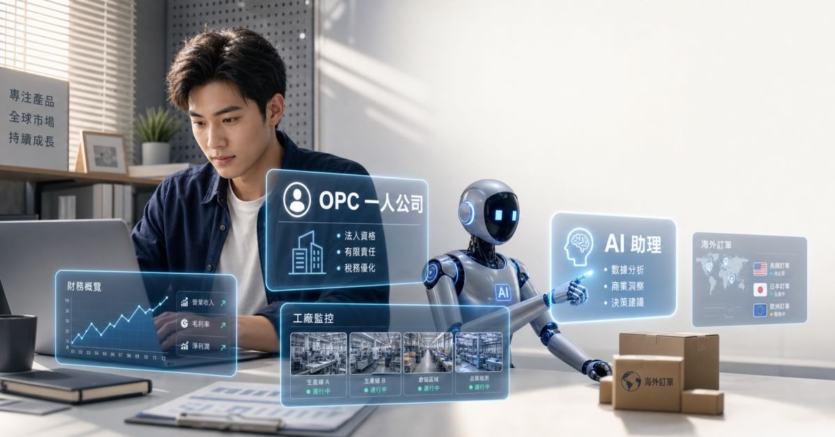 隨着AI應用門檻逐漸降低，愈來愈多人加入「一人公司」創業的行列中。相比傳統創業，過去需要組建團隊才能完成的工作，現在通過AI工具即可低成本實現。