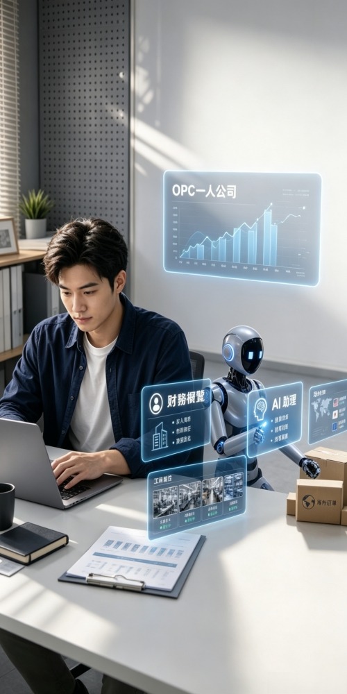 隨着AI應用門檻逐漸降低，愈來愈多人加入「一人公司」創業的行列中。相比傳統創業，過去需要組建團隊才能完成的工作，現在通過AI工具即可低成本實現。