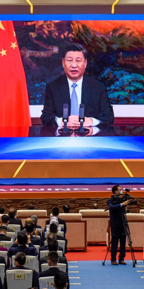 当代中国-中国东盟峰会开幕-习近平致辞