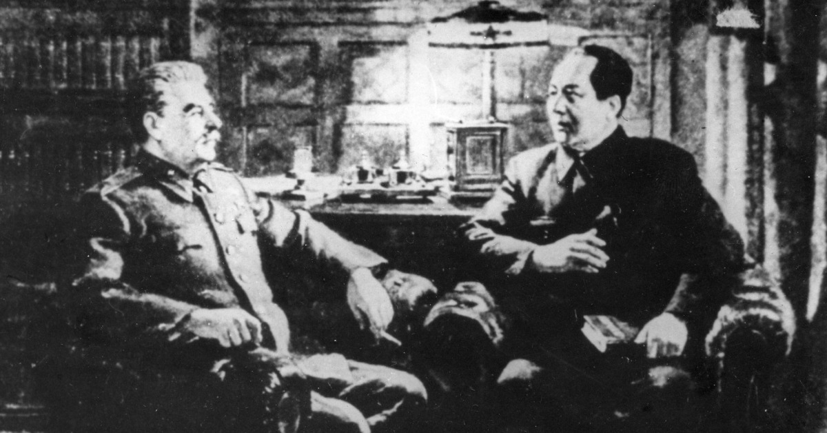 当代中国-当年今日-毛泽东访苏联