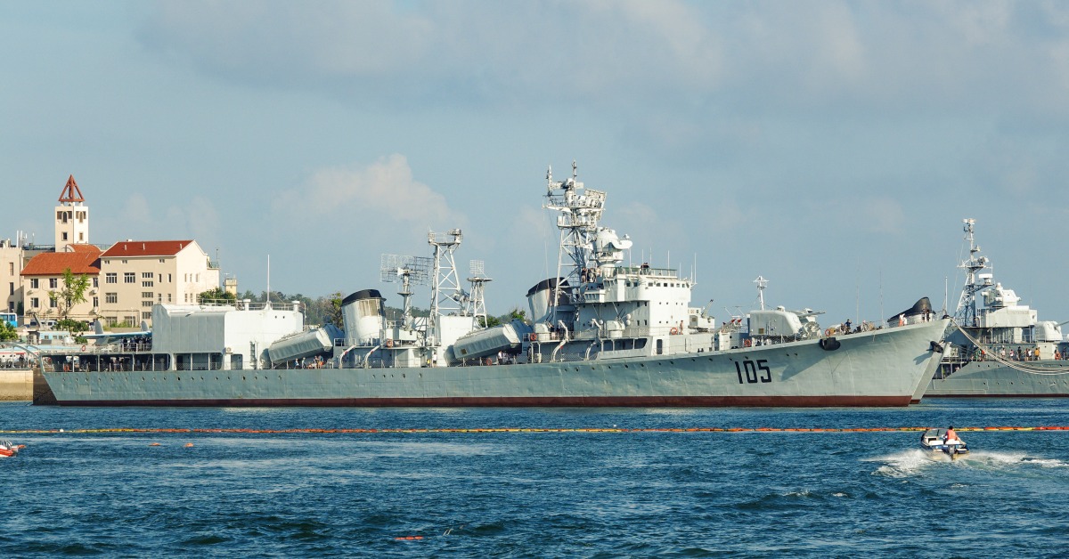 當代中國-當年今日-導彈驅逐艦