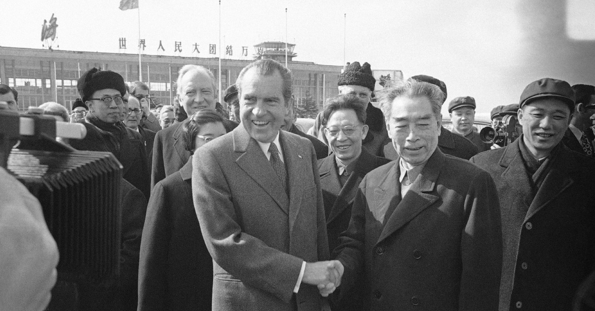 当代中国-当年今日-尼克逊访华