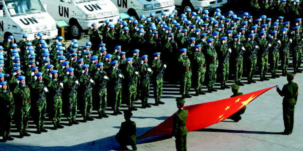 當代中國-當年今日-中國維和部隊