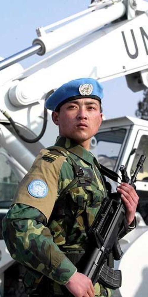當代中國-當年今日-中國維和部隊